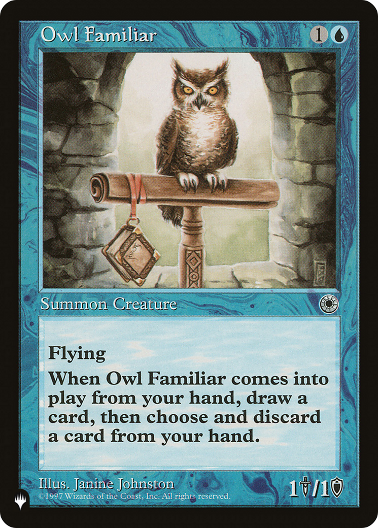Owl Familiar (LIST-POR-63) [The List]