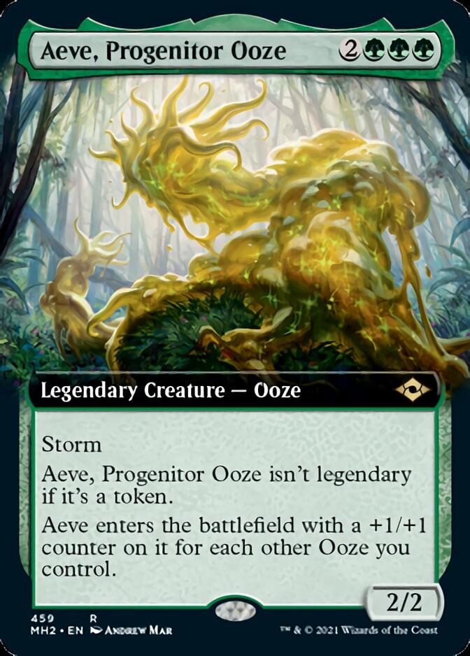Aeve, Progenitor Ooze (MH2-459) [Modern Horizons 2]: (Extended Art)