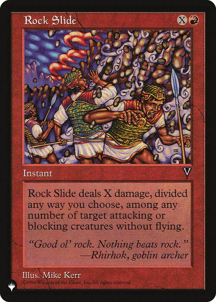Rock Slide (LIST-VIS-92) [The List]