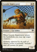 Leonin Snarecaster (DDN-004) [Duel Decks: Speed vs. Cunning]