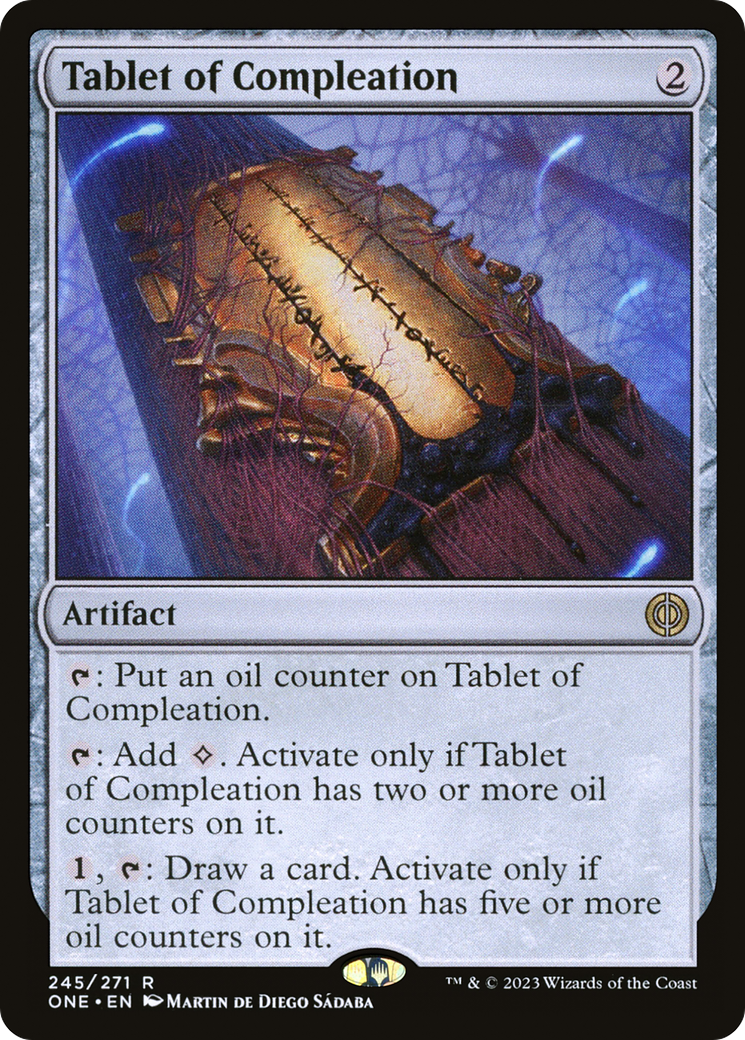 Tablet of Compleation (ONE-245) [Phyrexia: All Will Be One]