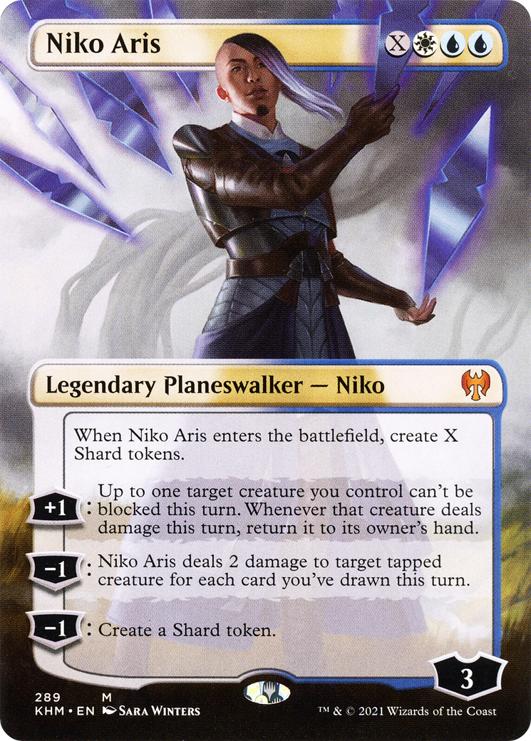 Niko Aris (KHM-289) [Kaldheim] (Borderless) Foil
