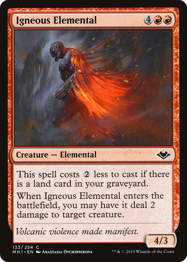 Igneous Elemental (MH1-133) [Modern Horizons]