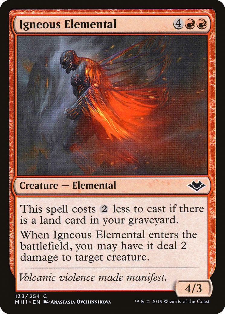 Igneous Elemental (MH1-133) [Modern Horizons]