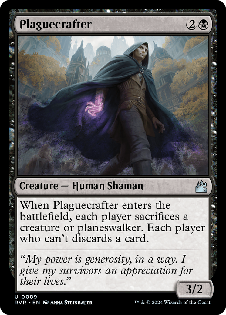 Plaguecrafter (RVR-089) [Ravnica Remastered]