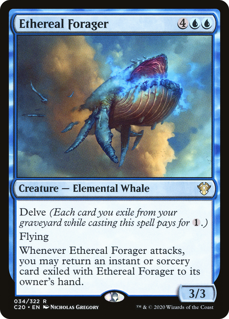 Ethereal Forager (C20-034) [Commander 2020]
