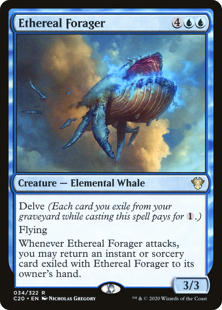 Ethereal Forager (C20-034) [Commander 2020]
