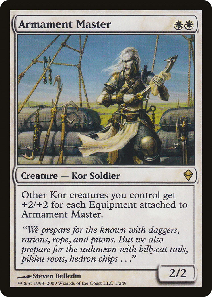 Armament Master (ZEN-001) [Zendikar]
