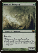 Force of Savagery (LIST-FUT-126) [The List]