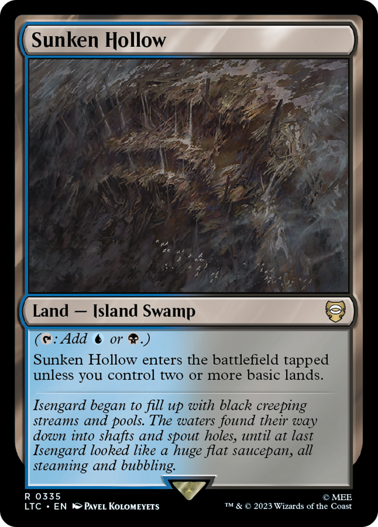 Sunken Hollow (LTC-335) [Tales of Middle-earth Commander]
