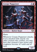 Creepy Puppeteer (PRE-151) [Innistrad: Crimson Vow Promos] Foil