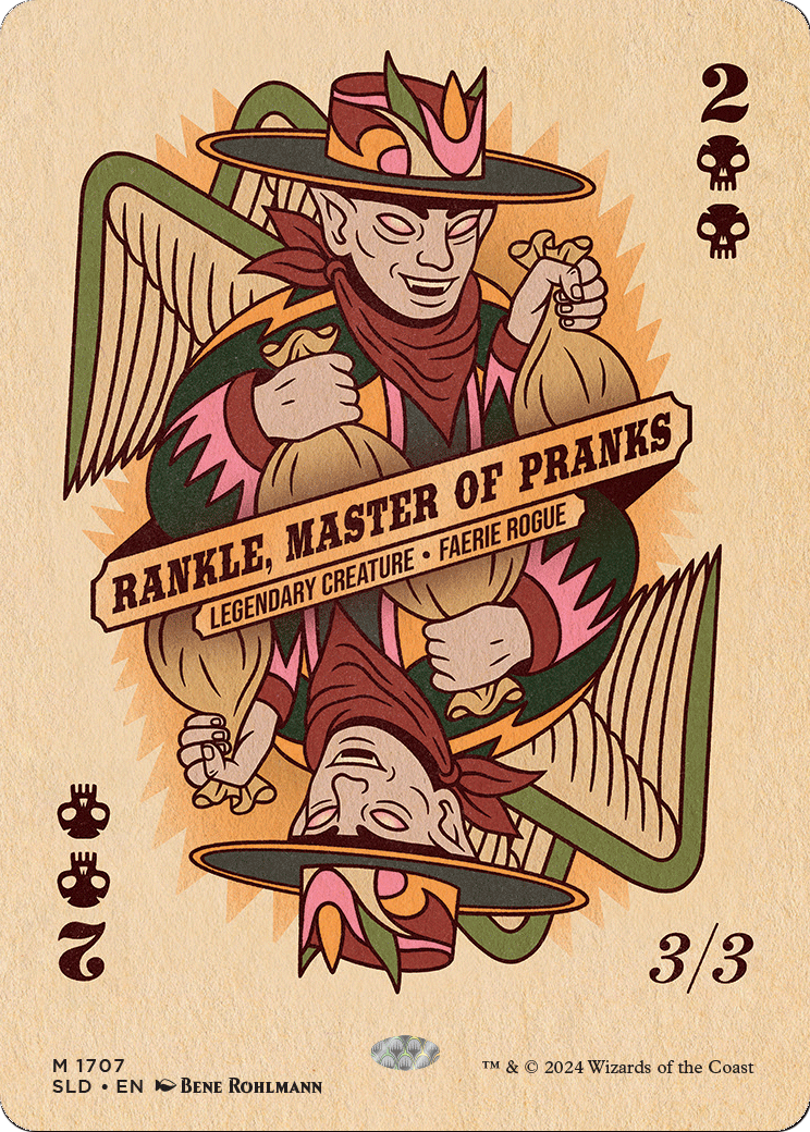 Rankle, Master of Pranks (SLD-1707) (Borderless) [Secret Lair Drop]