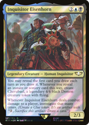 Inquisitor Eisenhorn (Surge Foil) (40K-127) [Warhammer 40,000 Commander] Foil