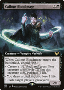 Callous Bloodmage (Extended Art) (STX-302) [Strixhaven: School of Mages]