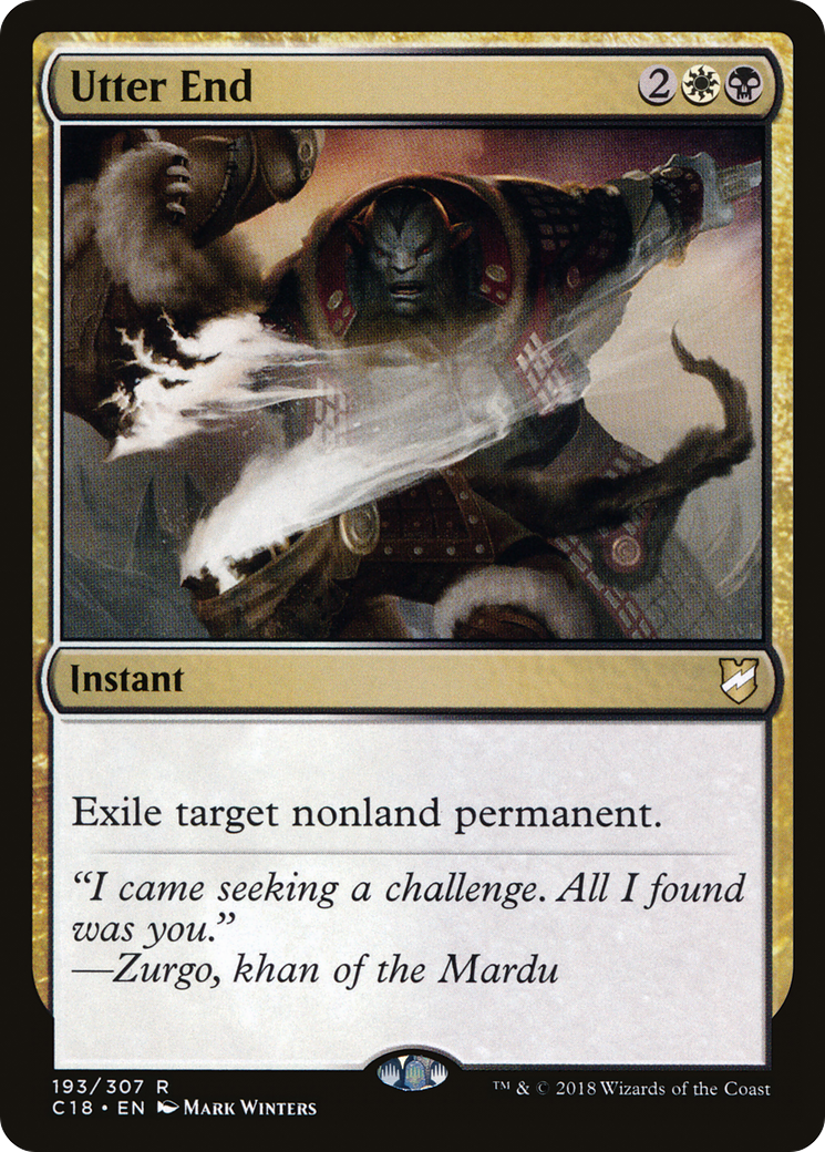 Utter End (C18-193) [Commander 2018]
