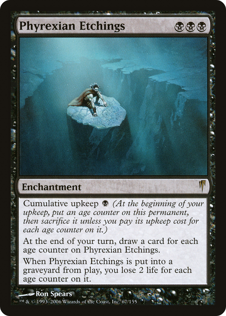 Phyrexian Etchings (CSP-067) [Coldsnap]