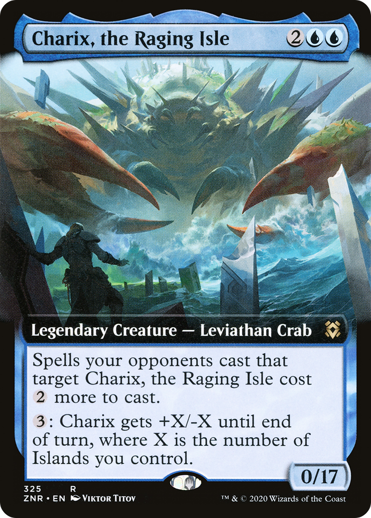 Charix, the Raging Isle (Extended Art) (ZNR-325) [Zendikar Rising]