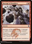 Barrage of Boulders (LIST-KTK-100) [The List]