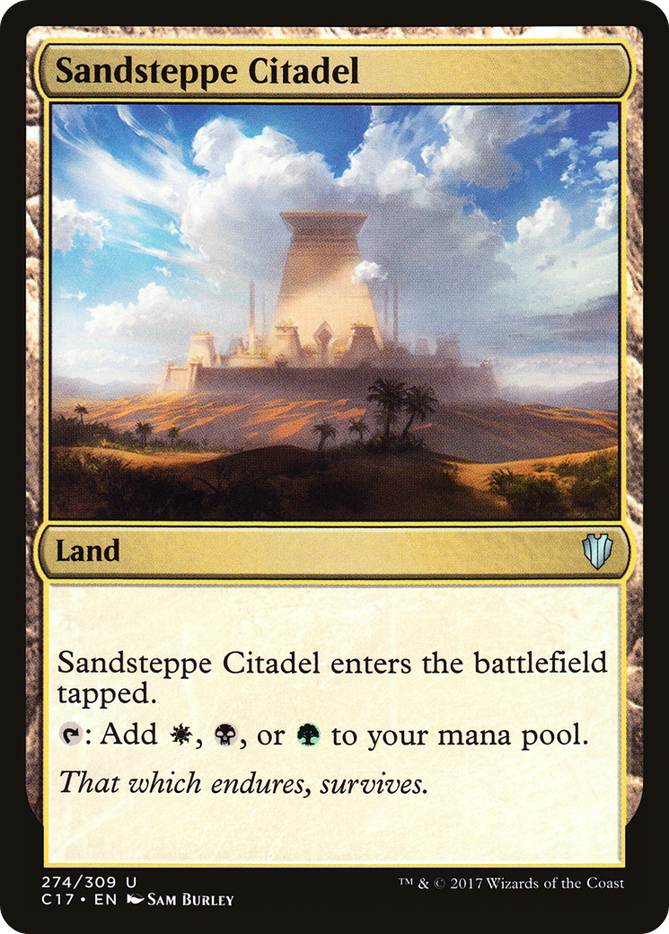 Sandsteppe Citadel (C17-274) [Commander 2017]