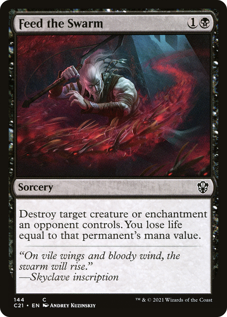 Feed the Swarm (C21-144) [Commander 2021]