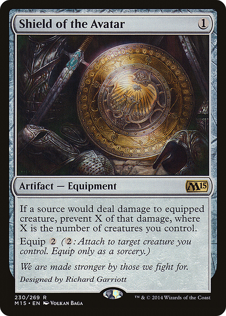 Shield of the Avatar (M15-230) [Magic 2015]