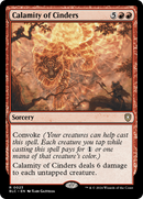 Calamity of Cinders (BLC-023) [Bloomburrow Commander]