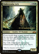 Underrealm Lich (PRE-211S) [Guilds of Ravnica Promos] Foil