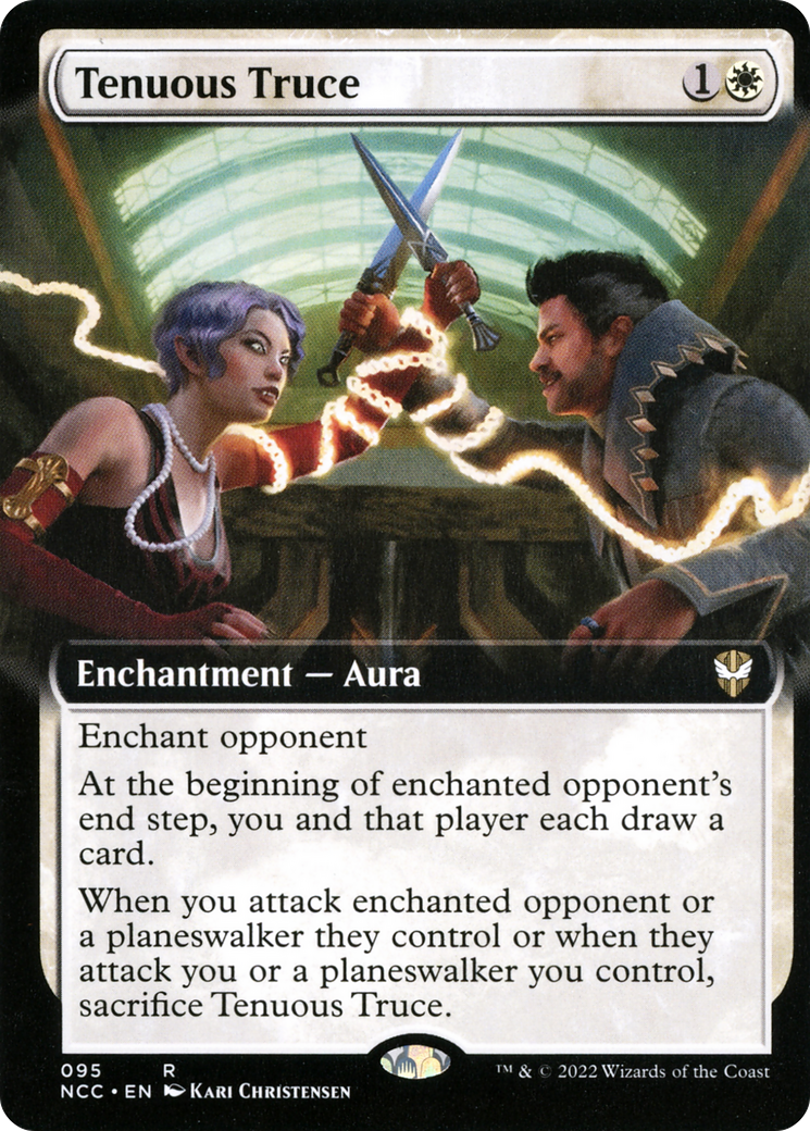 Tenuous Truce (Extended Art) (NCC-095) [New Capenna Commander]