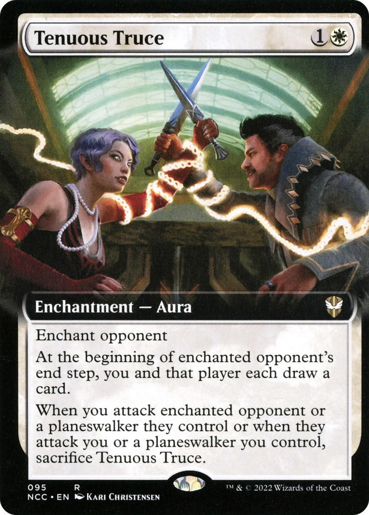 Tenuous Truce (NCC-095) [New Capenna Commander]: (Extended Art)
