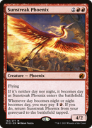 Sunstreak Phoenix (MID-162) [Innistrad: Midnight Hunt] Foil