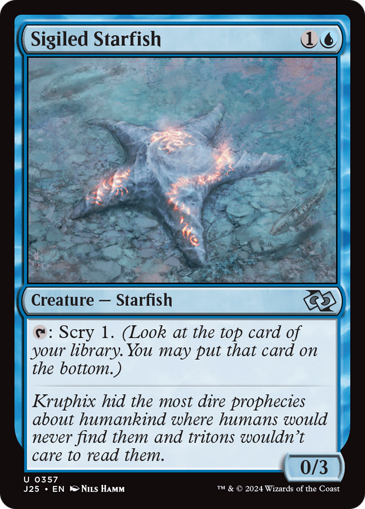 Sigiled Starfish (J25-357) [Foundations Jumpstart]