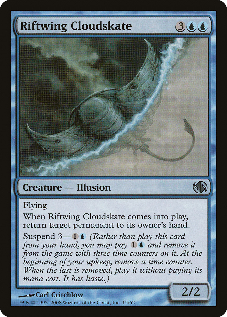 Riftwing Cloudskate (DD2-015) [Duel Decks: Jace vs. Chandra]