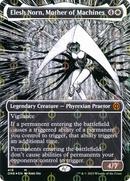 Elesh Norn, Mother of Machines (Borderless) (Step-and-Compleat Foil) (ONE-419) (Showcase) [Phyrexia: All Will Be One] Foil