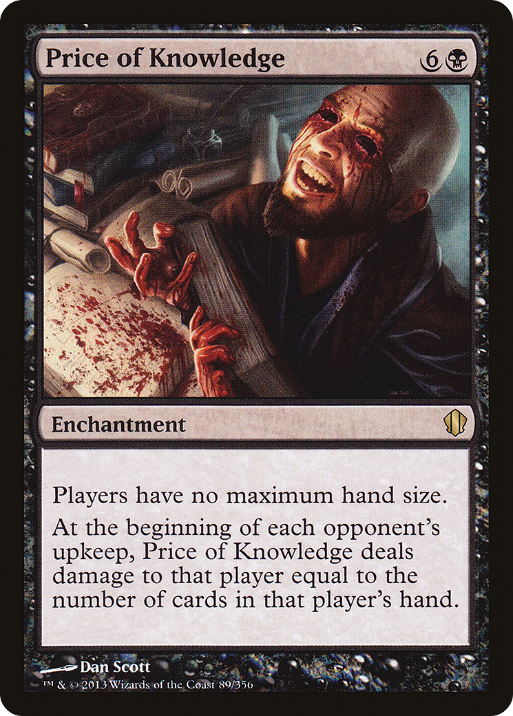 Price of Knowledge (C13-089) [Commander 2013]