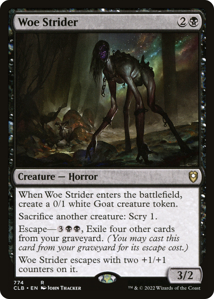 Woe Strider (CLB-774) [Commander Legends: Battle for Baldur's Gate]