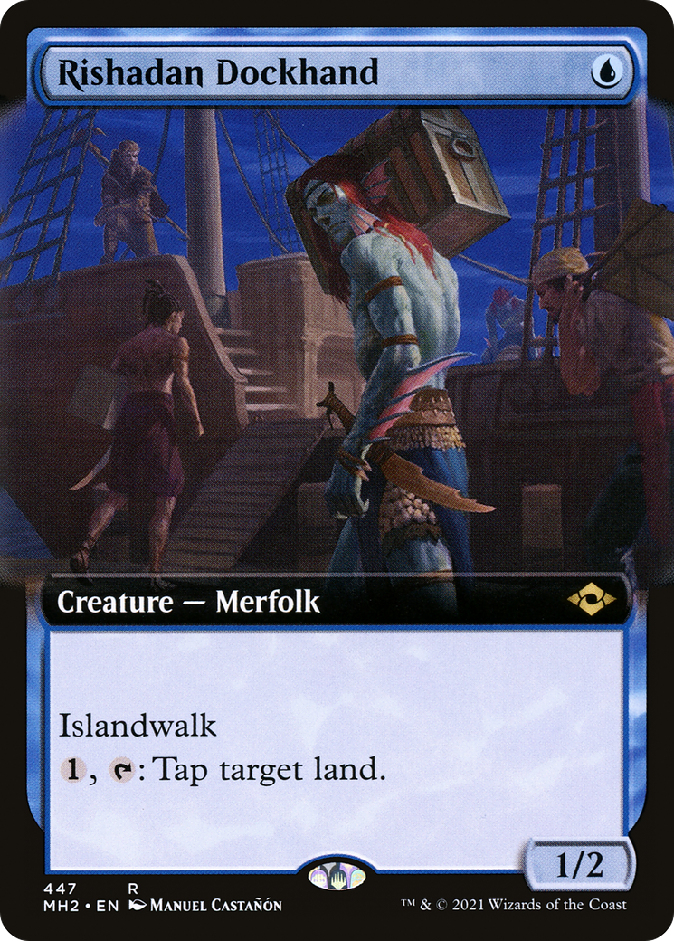 Rishadan Dockhand (Extended Art) (MH2-447) [Modern Horizons 2]