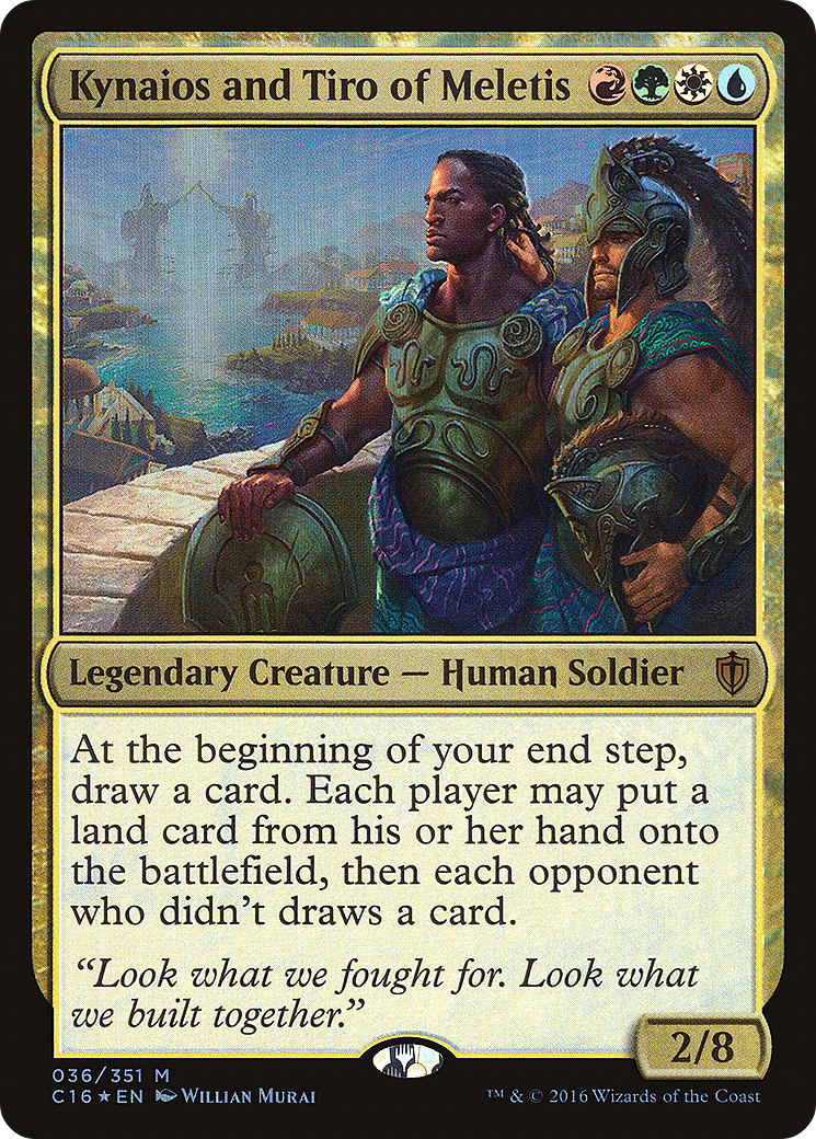 Kynaios and Tiro of Meletis (C16-036) [Commander 2016] Foil