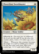 Flowerfoot Swordmaster (BLB-014) [Bloomburrow] Foil