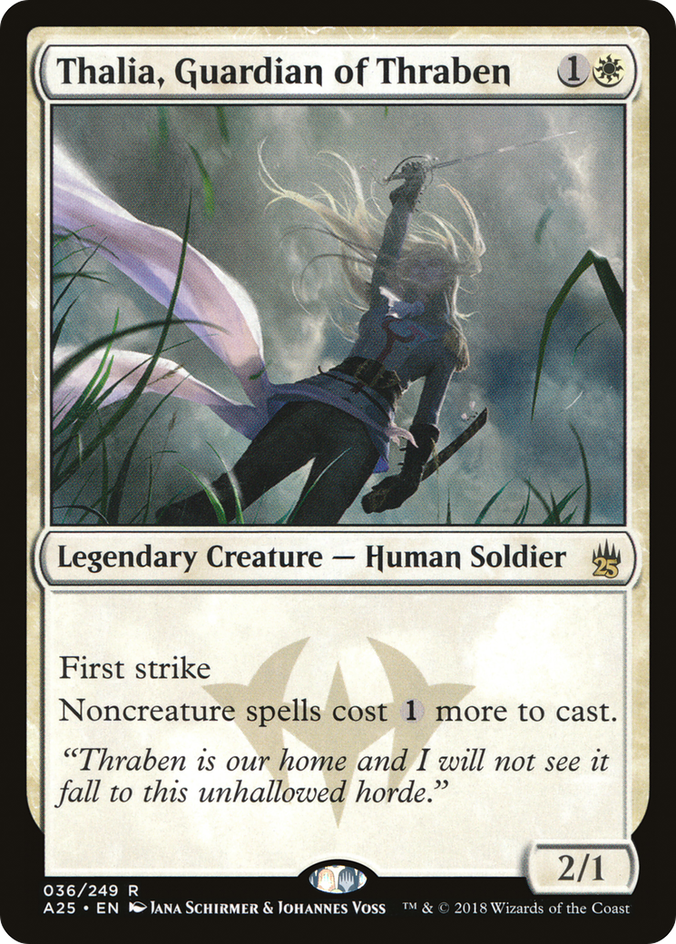 Thalia, Guardian of Thraben (A25-036) [Masters 25] Foil