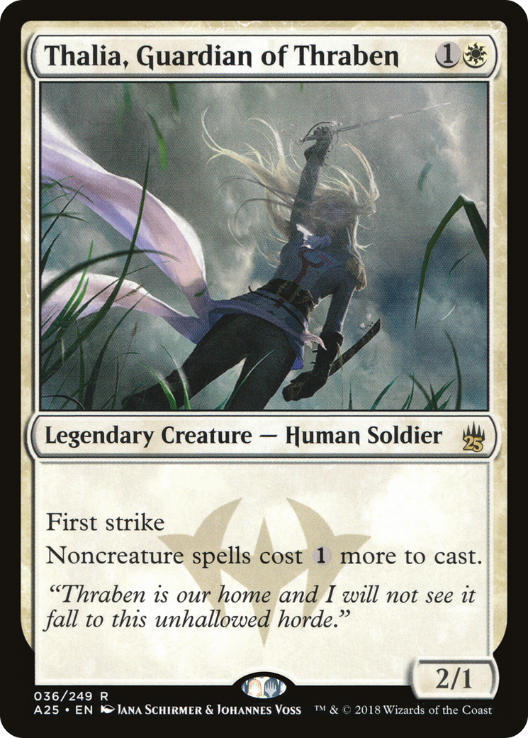 Thalia, Guardian of Thraben (A25-036) [Masters 25]