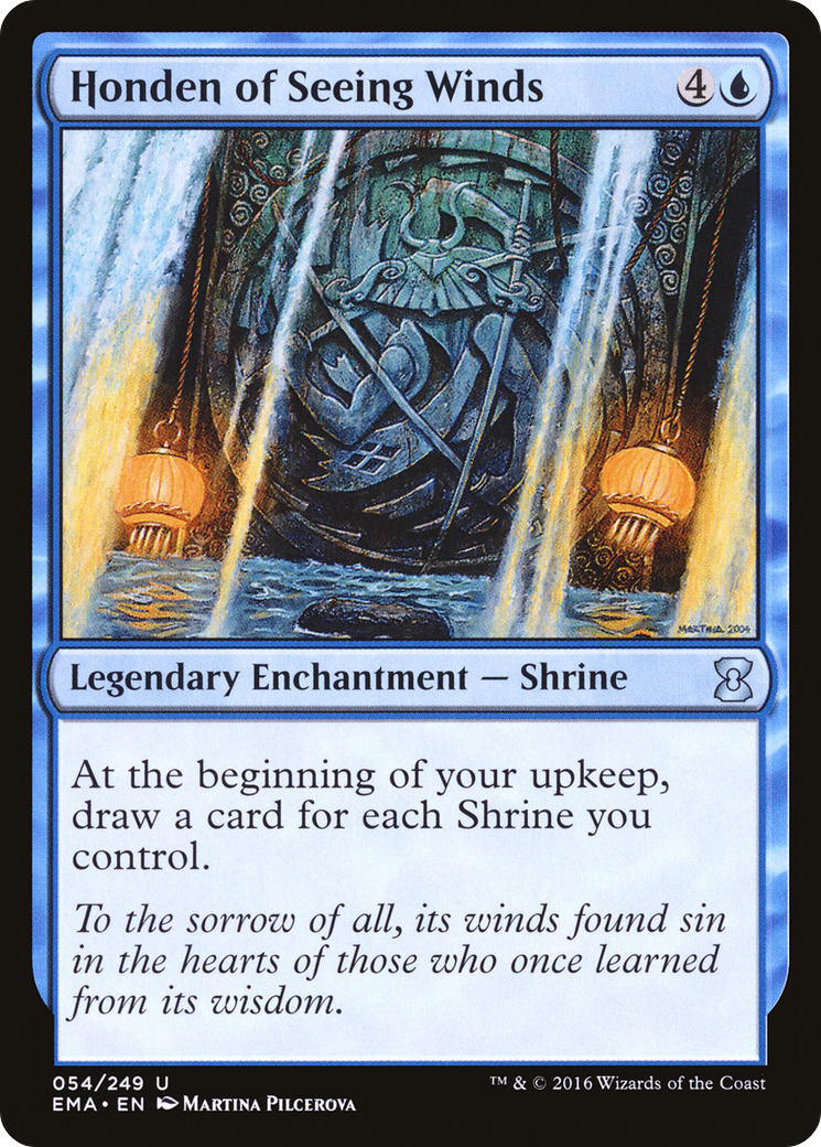 Honden of Seeing Winds (EMA-054) [Eternal Masters] Foil