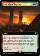 Last Night Together (Extended Art) (WHO-423) [Doctor Who] Foil