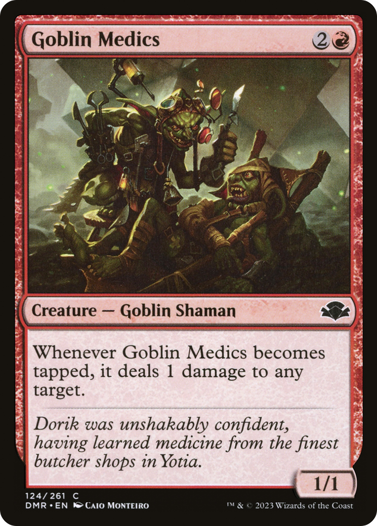 Goblin Medics (DMR-124) [Dominaria Remastered]