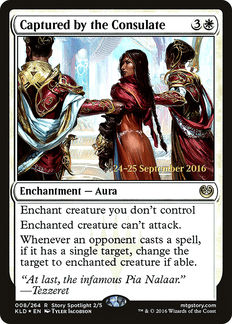 Captured by the Consulate (PRE-08S) [Kaladesh Promos] Foil