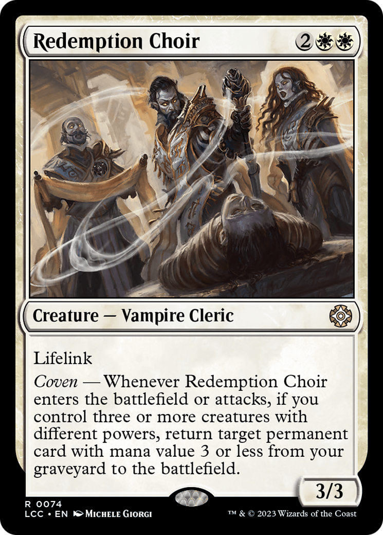 Redemption Choir (LCC-074) [The Lost Caverns of Ixalan Commander]