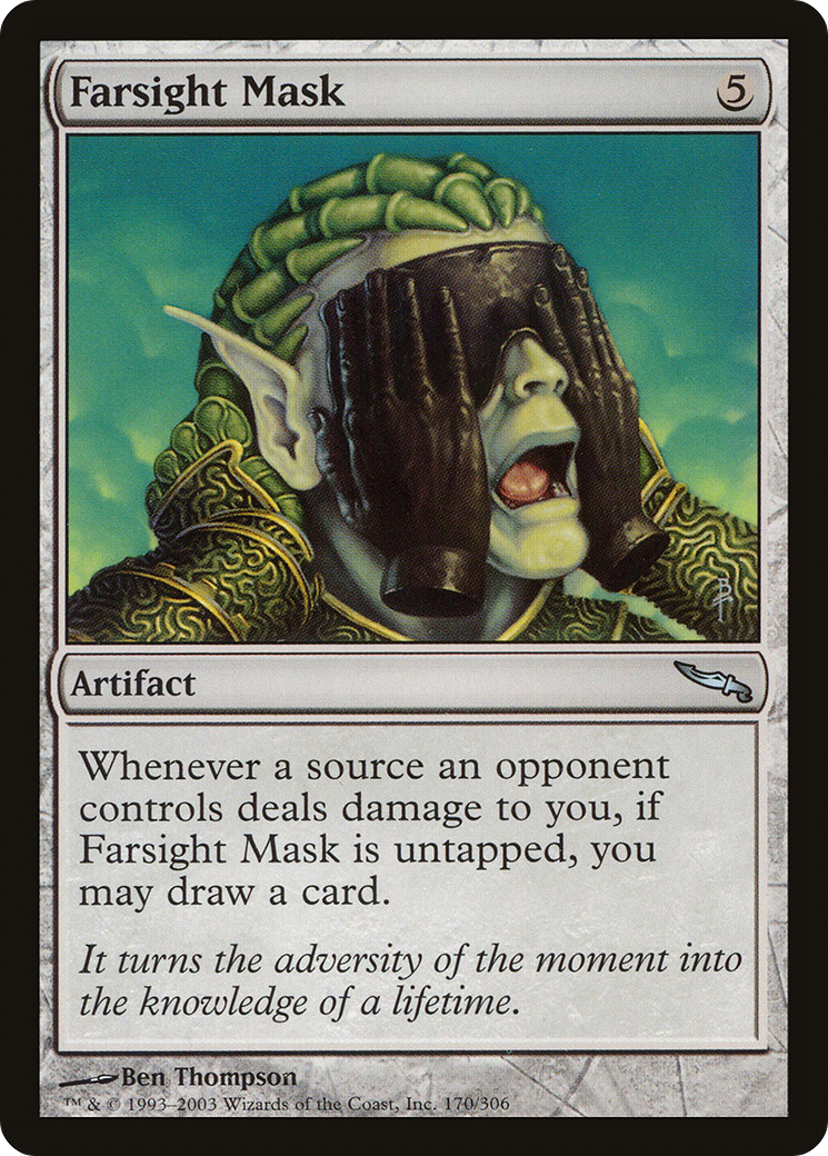 Farsight Mask (MRD-170) [Mirrodin] Foil