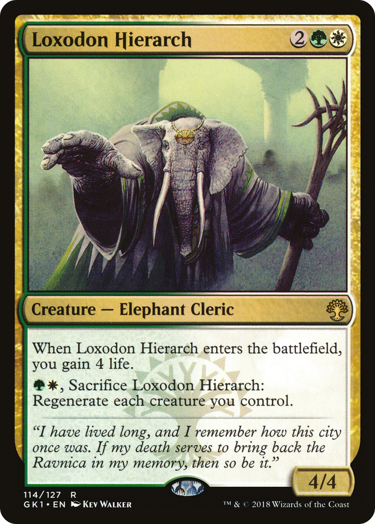 Loxodon Hierarch (GR1-114) [GRN Guild Kit]