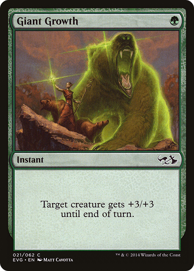 Giant Growth (DD3-021) [Duel Decks Anthology: Elves vs. Goblins]