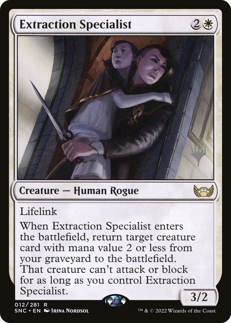 Extraction Specialist (PPSNC-012) [Promo Pack: Streets of New Capenna Promos]