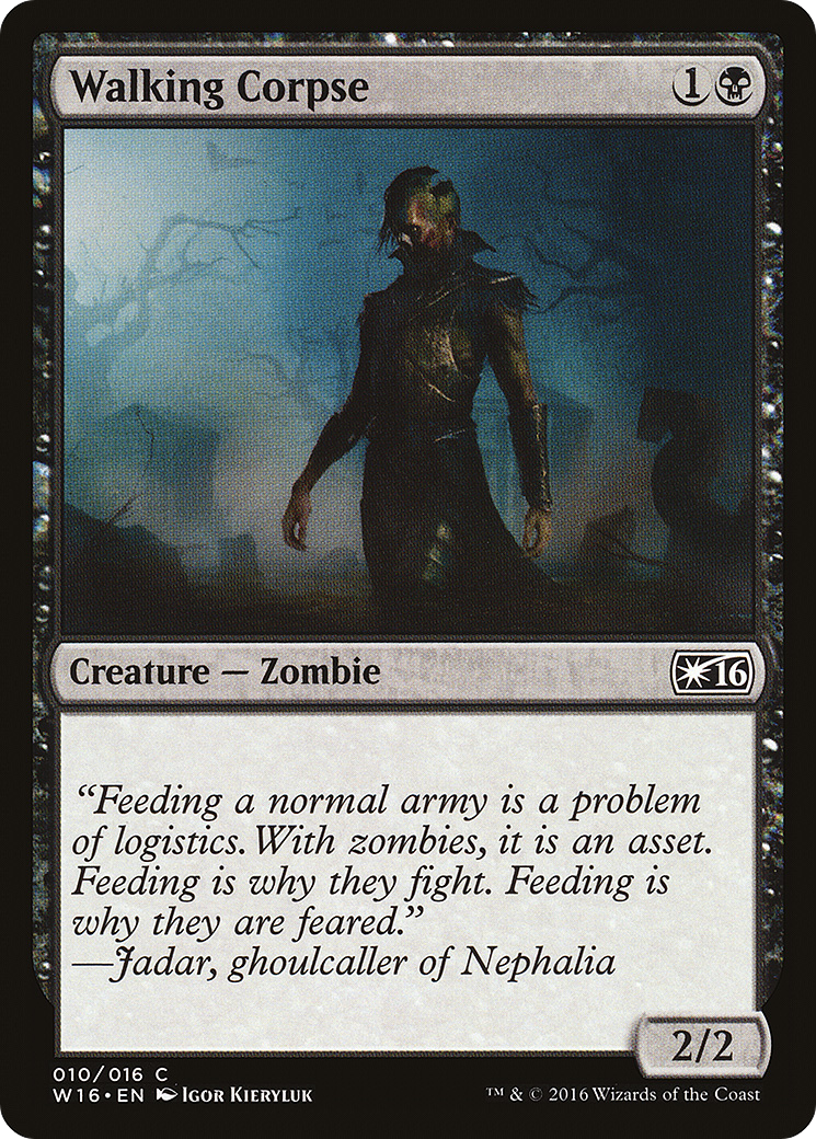 Walking Corpse (W16-010) [Welcome Deck 2016]